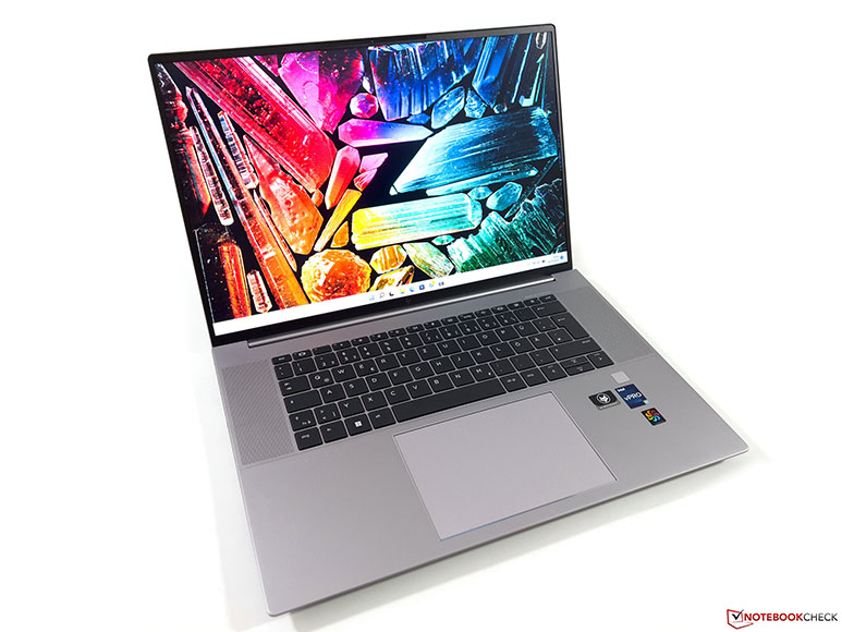 A HP 16" ZBook Studio G9 with a colorful design on it.