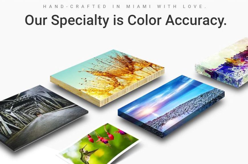 Our specialty is color accuracy.