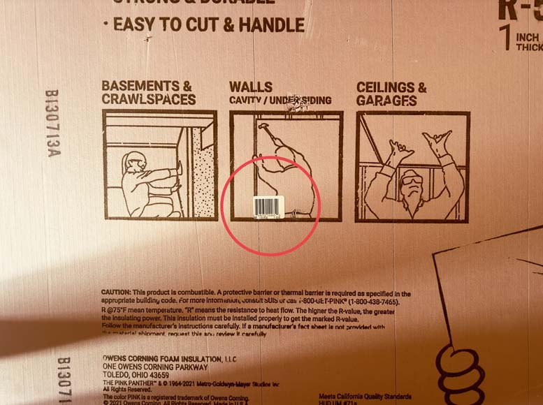 A cardboard box with instructions on how to assemble it.