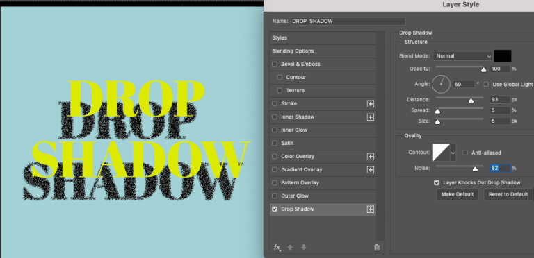 How to Add a Realistic Drop Shadow To Images in Photoshop