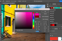 Adobe photoshop color picker.
