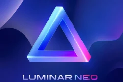 The logo for luminar neo.