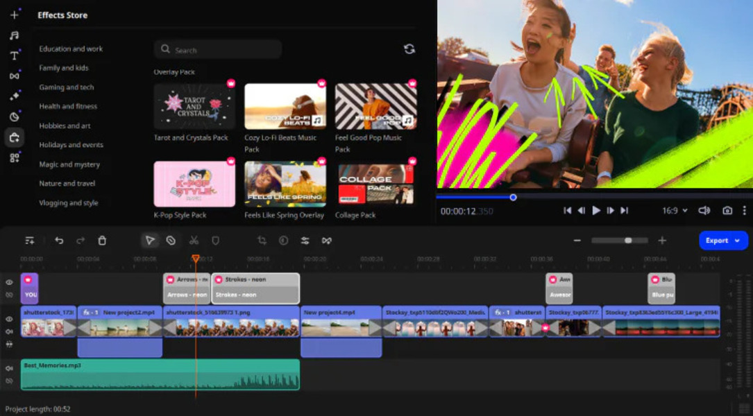 Adobe premiere pro video editor.