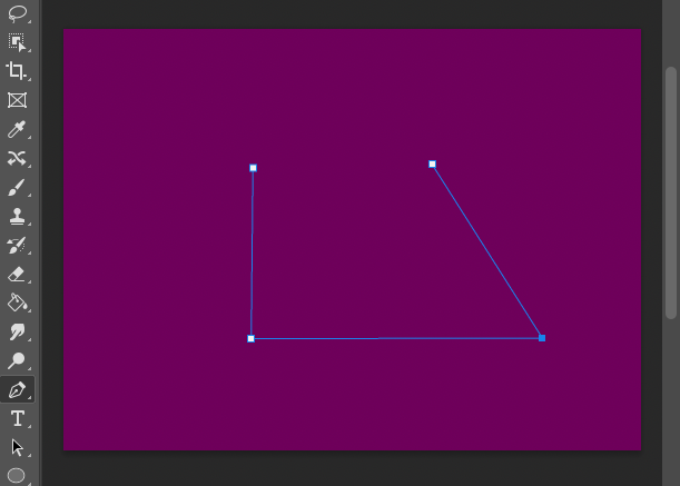 How to draw a triangle in adobe illustrator.