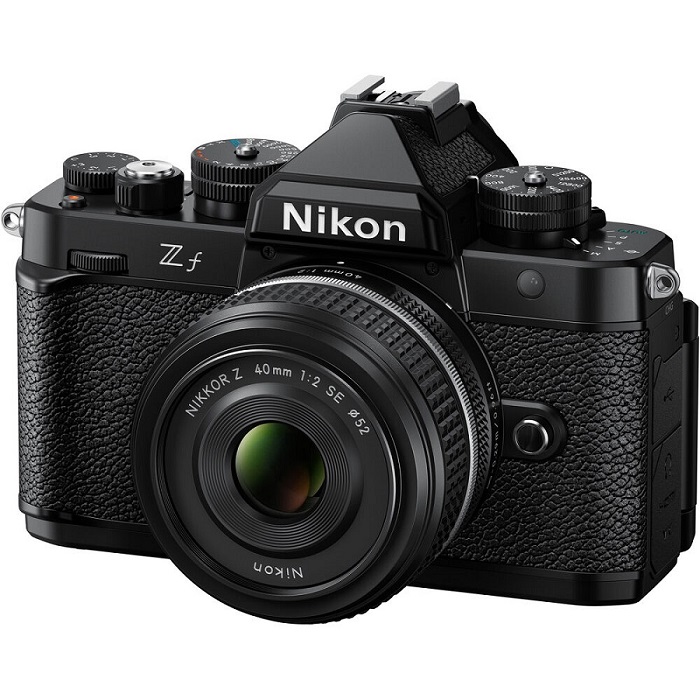 A nikon z fc mirrorless camera with a 40mm lens.