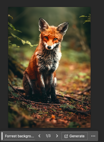 A red fox sitting attentively on a forest path.