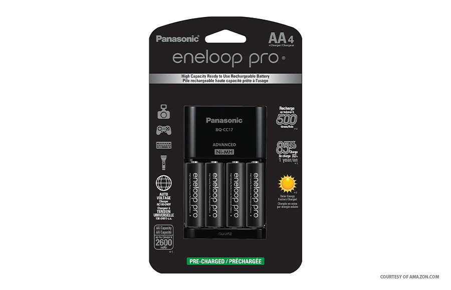 Eco-Friendly Camera Gear Worth Buying - 2. Panasonic Eneloop Pro Rechargeable Batteries (Best Budget Buy)
