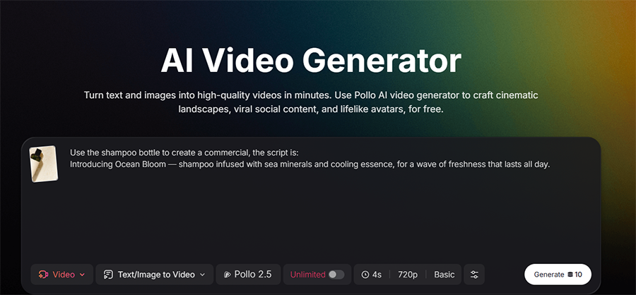 Can Pollo AI Successfully Turn Your Stills Into Viral Video Reels 2
