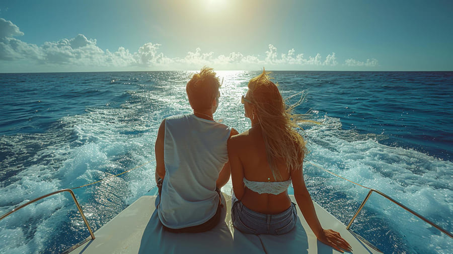Creative Poses for Yacht and Sailboat Photography 11