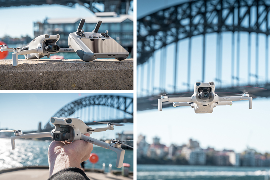 Hand launching and catching is really easy with the DJI Lito series, and is the preferable way to do it should ground conditions not be suitable.