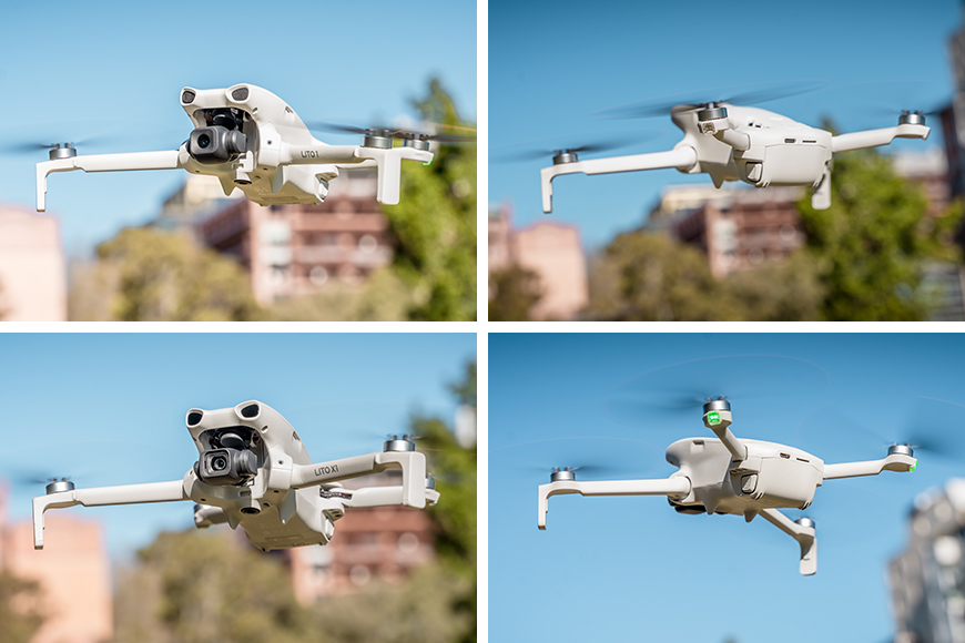 Both the Lito 1 and Lito X1 share the same flight characteristics, so neither has an advantage over the other when it comes to flight performance.