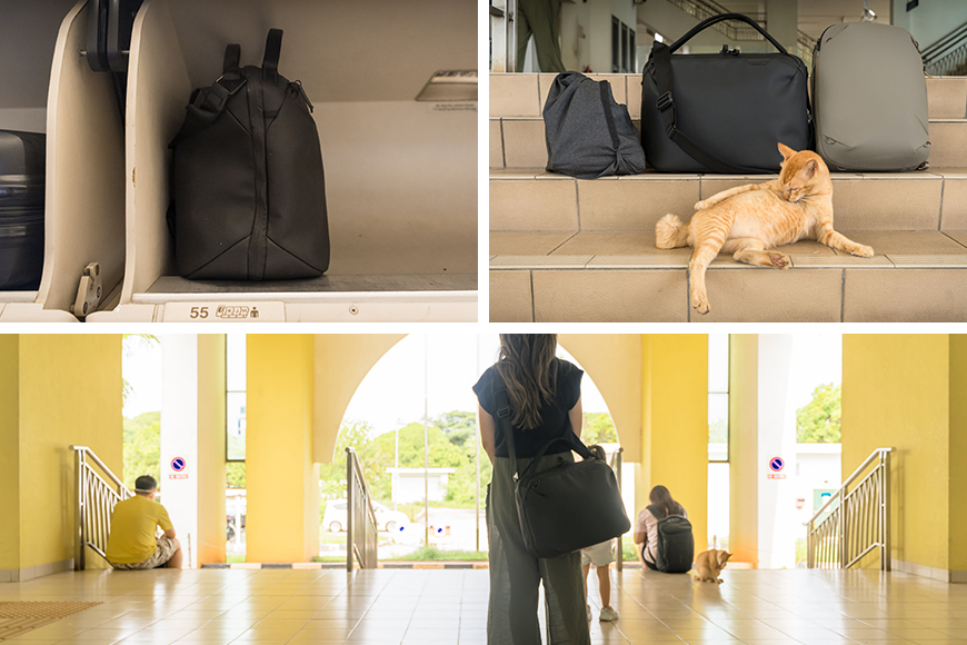 Sized to comfortably carry everything the three of us needed for a couple of nights away from our main accommodation, the combination of the Travel Weekender 25L and Travel Backpack 20L worked brilliantly. We also packed a foldable Peak Design Tote Bag to carry a few bulkier gifts for friends.