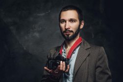 Dark Mystery Portrait Poses for Authors, Musicians & Creators