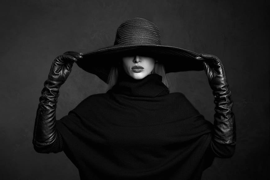 Dark Mystery Portrait Poses for Authors, Musicians & Creators 6