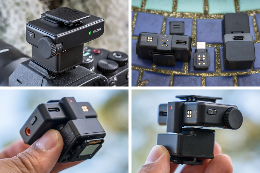 If your Sony camera features the MI hot shoe, the DJI Mic Series Camera Adapter is a wireless solution.