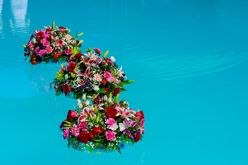 How to Create Stunning Floating Flower & Fruit Pool Shots 3