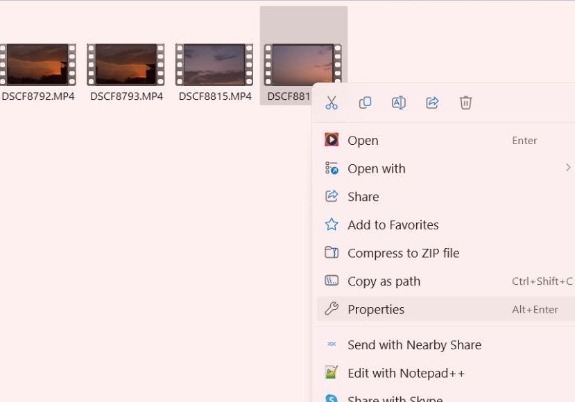 A screen shot of the video editor in windows 10.