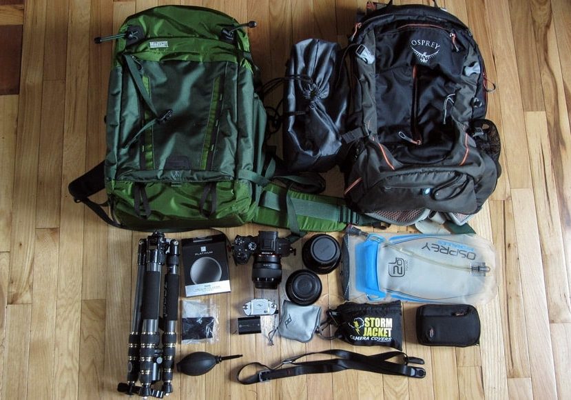 best camera gear for hiking and backpacking