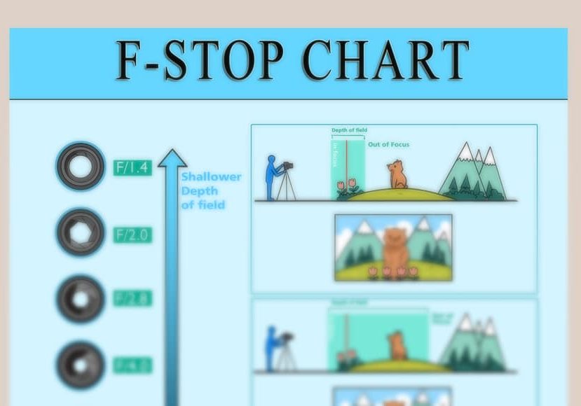 Photography F-Stop Chart: Understanding F-Stops