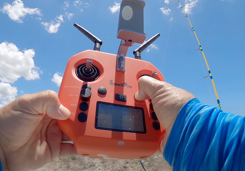 Never seen before: watch an FPV drone fly into the water and