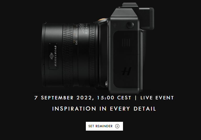 hasselblad new 2022 camera