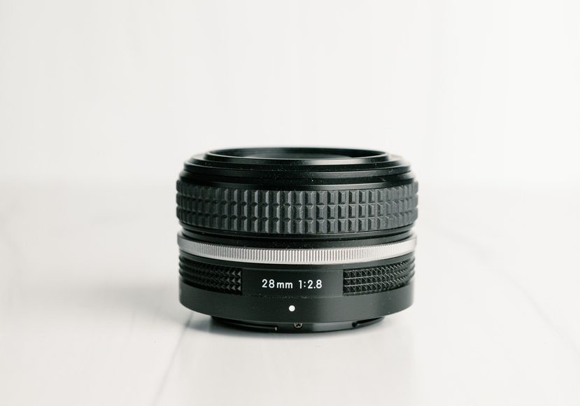 The Nikon 28mm f/2.8 SE lens.